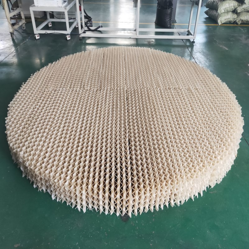 Imballaggio ondulato in PVDF: uno strumento che migliora l'efficienza a lungo termine in condizioni di lavoro fortemente acide e alcaline