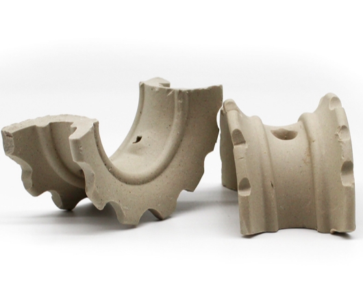 Spiegazione dettagliata della struttura e delle caratteristiche di progettazione della guarnizione ad anello di sella in ceramica.